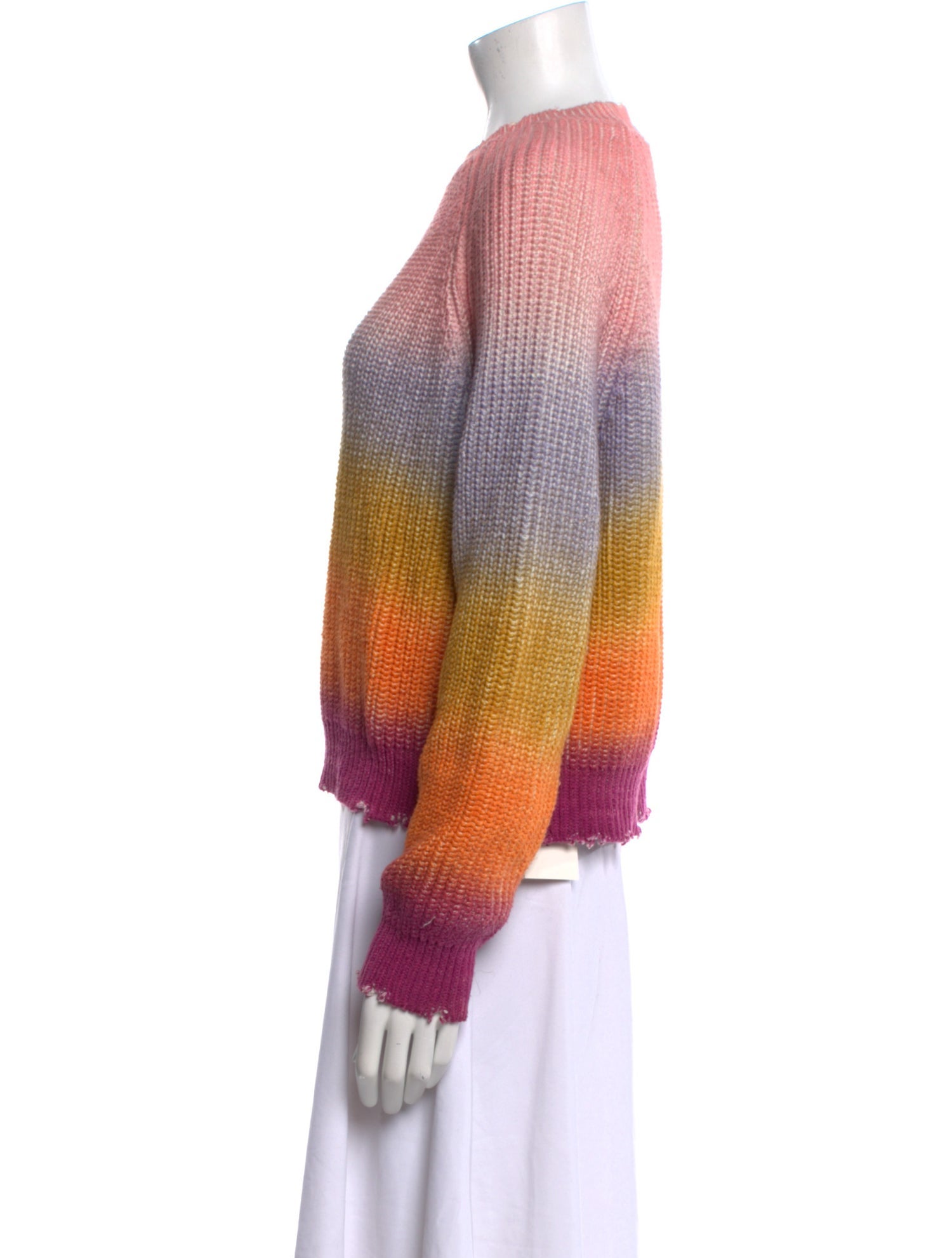 Zadig & Voltaire Striped Crew Neck Sweater