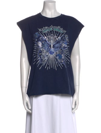 Zadig & Voltaire Graphic Print Crew Neck T-Shirt