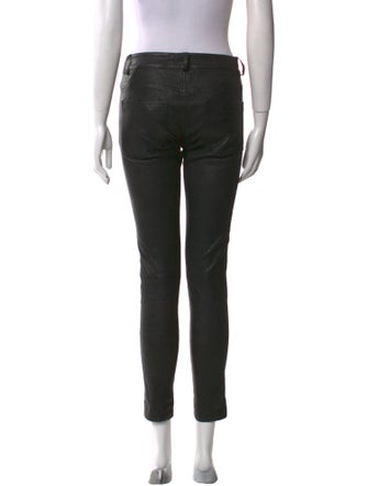 Zadig & Voltaire Lamb Leather Skinny Leg Pants