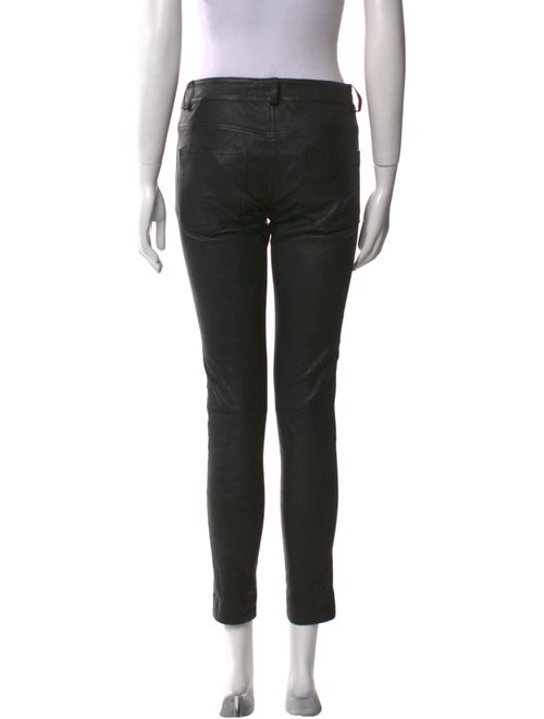 Zadig & Voltaire Lamb Leather Skinny Leg Pants