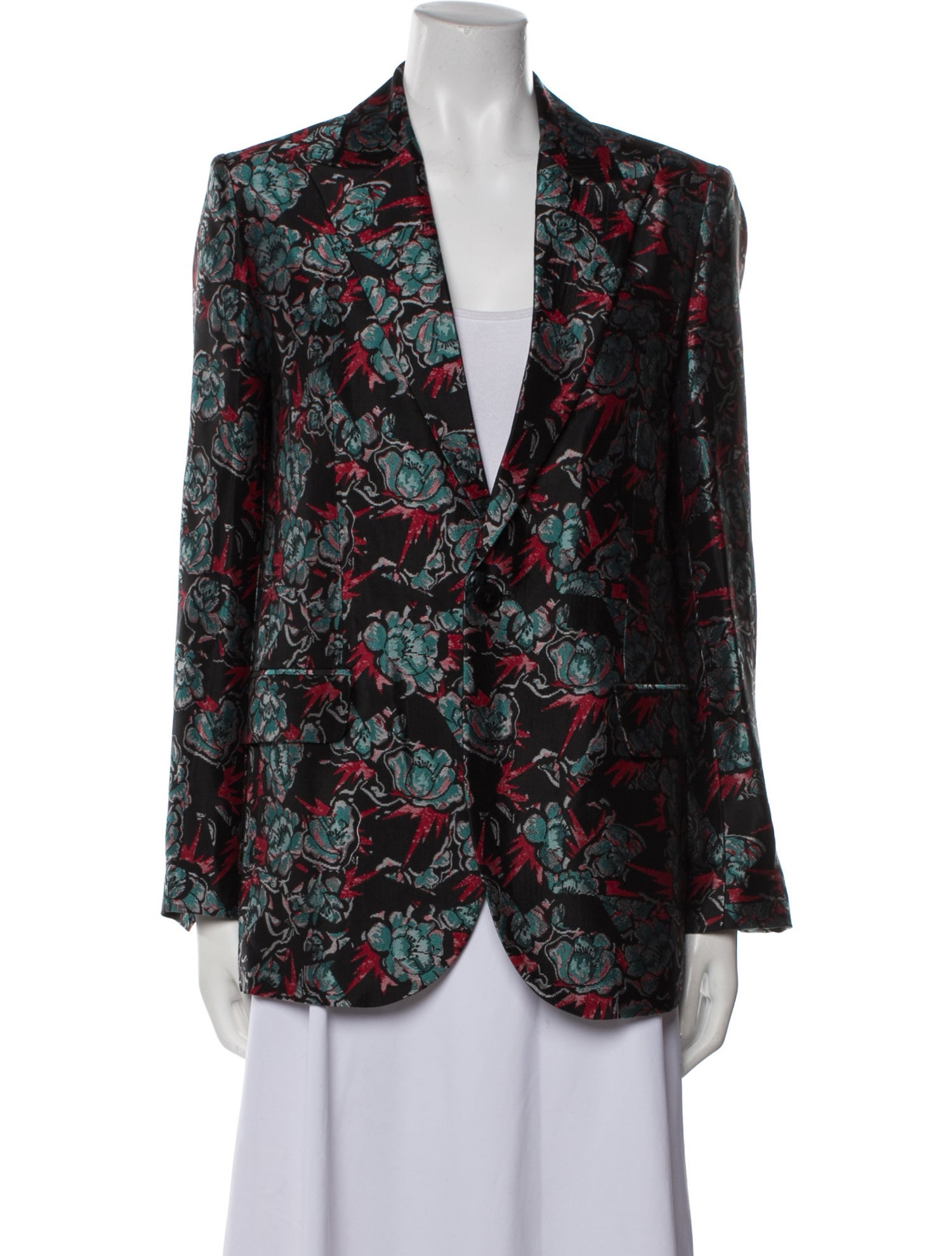 Zadig & Voltaire Floral Print Blazer