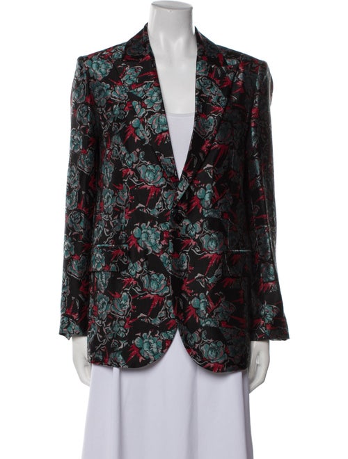 Zadig & Voltaire Floral Print Blazer