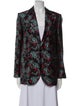 Zadig & Voltaire Floral Print Blazer