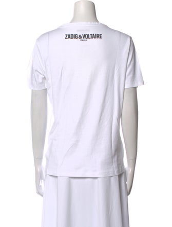 Zadig & Voltaire Graphic Print Crew Neck T-Shirt