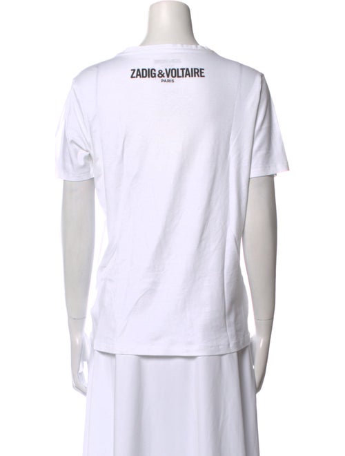 Zadig & Voltaire Graphic Print Crew Neck T-Shirt