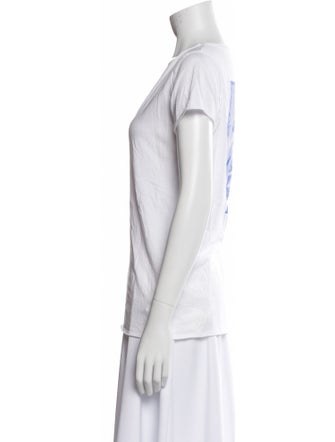 Zadig & Voltaire V-Neck Short Sleeve T-Shirt