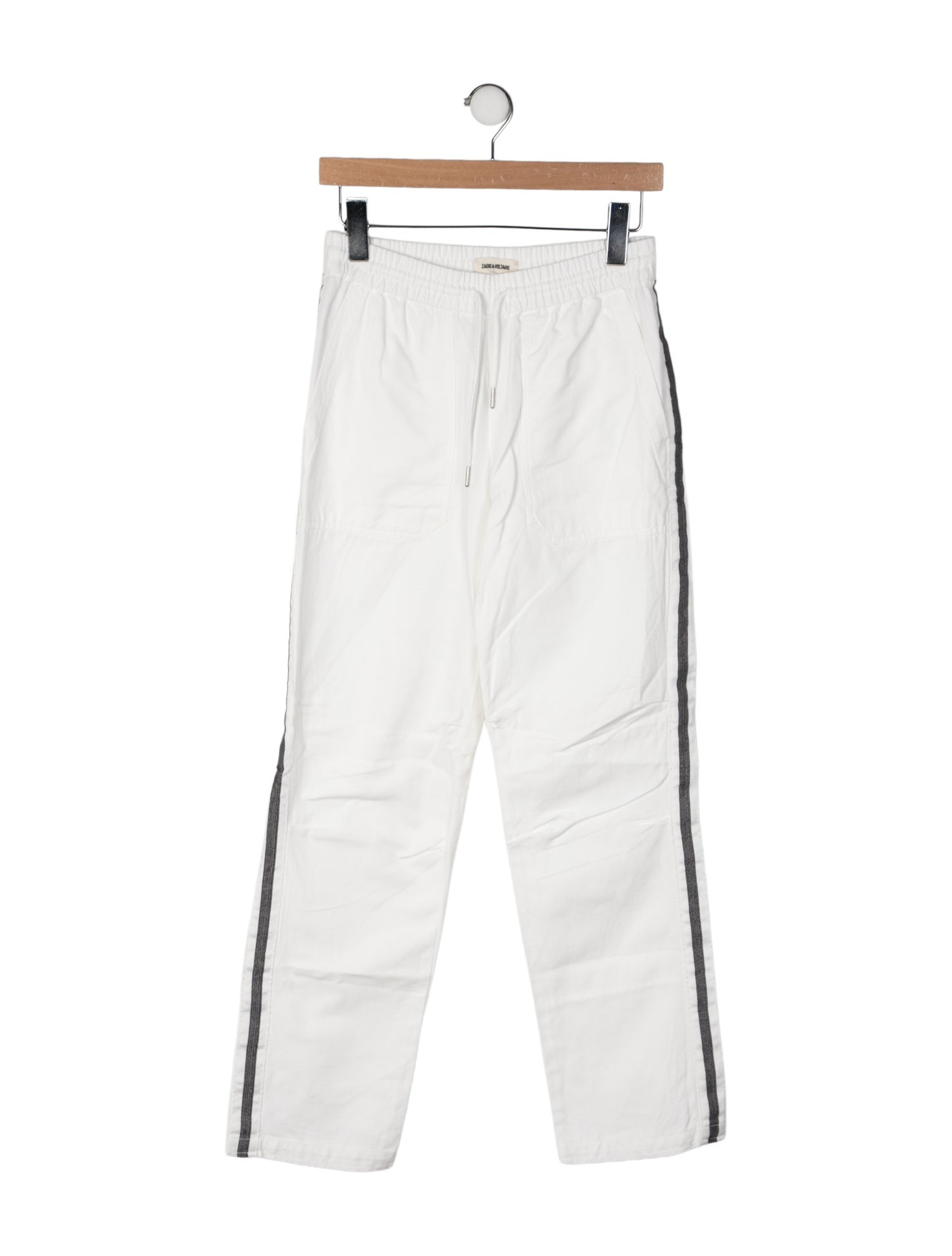 Zadig & Voltaire Striped Straight Leg Pants