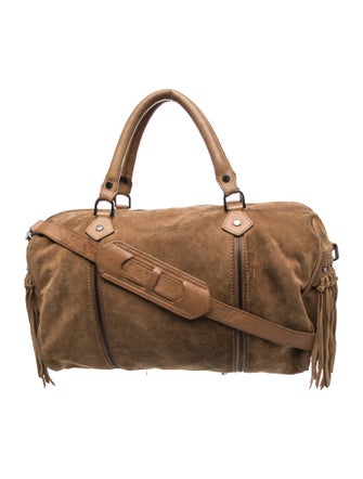 Zadig & Voltaire Suede Top Handle Bag