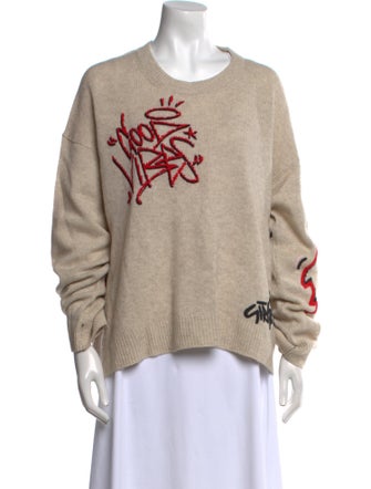 Zadig & Voltaire Cashmere Graphic Print Sweater