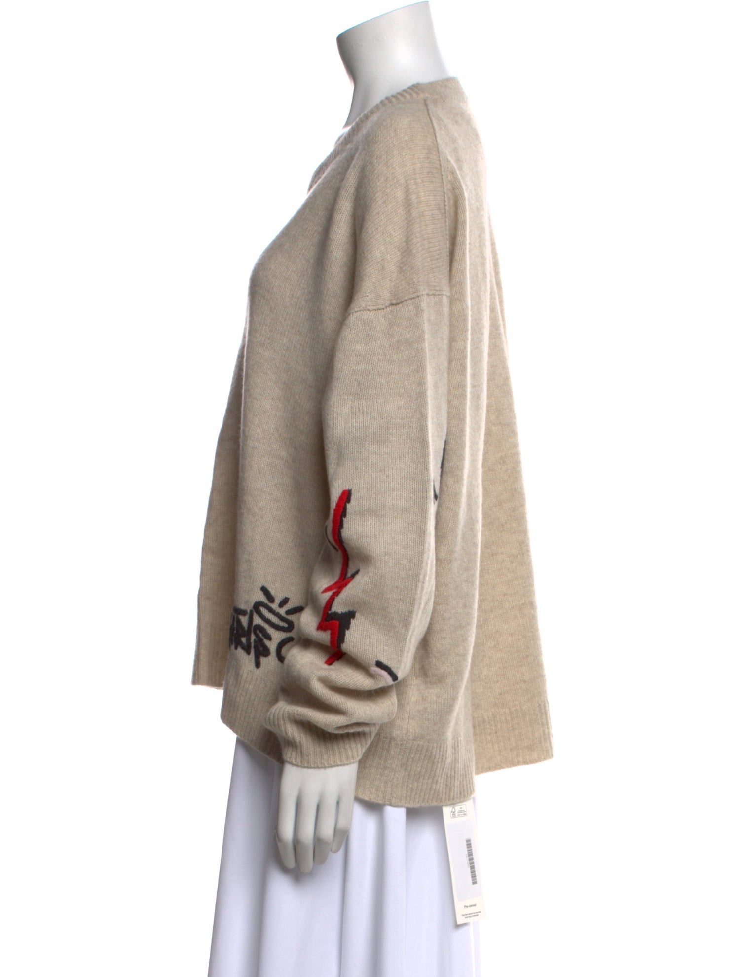 Zadig & Voltaire Cashmere Graphic Print Sweater