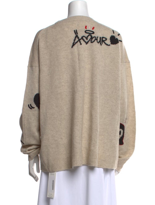 Zadig & Voltaire Cashmere Graphic Print Sweater