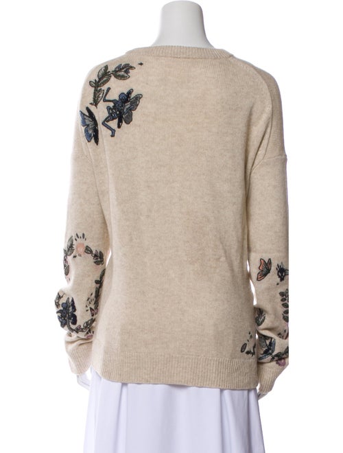 Zadig & Voltaire Graphic Print Crew Neck Sweater