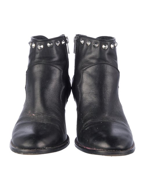 Zadig & Voltaire Leather Studded Accents Boots