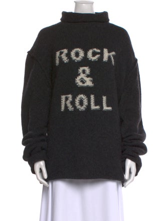 Zadig & Voltaire Merino Wool Printed Sweater