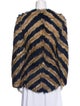 Zadig & Voltaire Animal Print Faux Fur Jacket