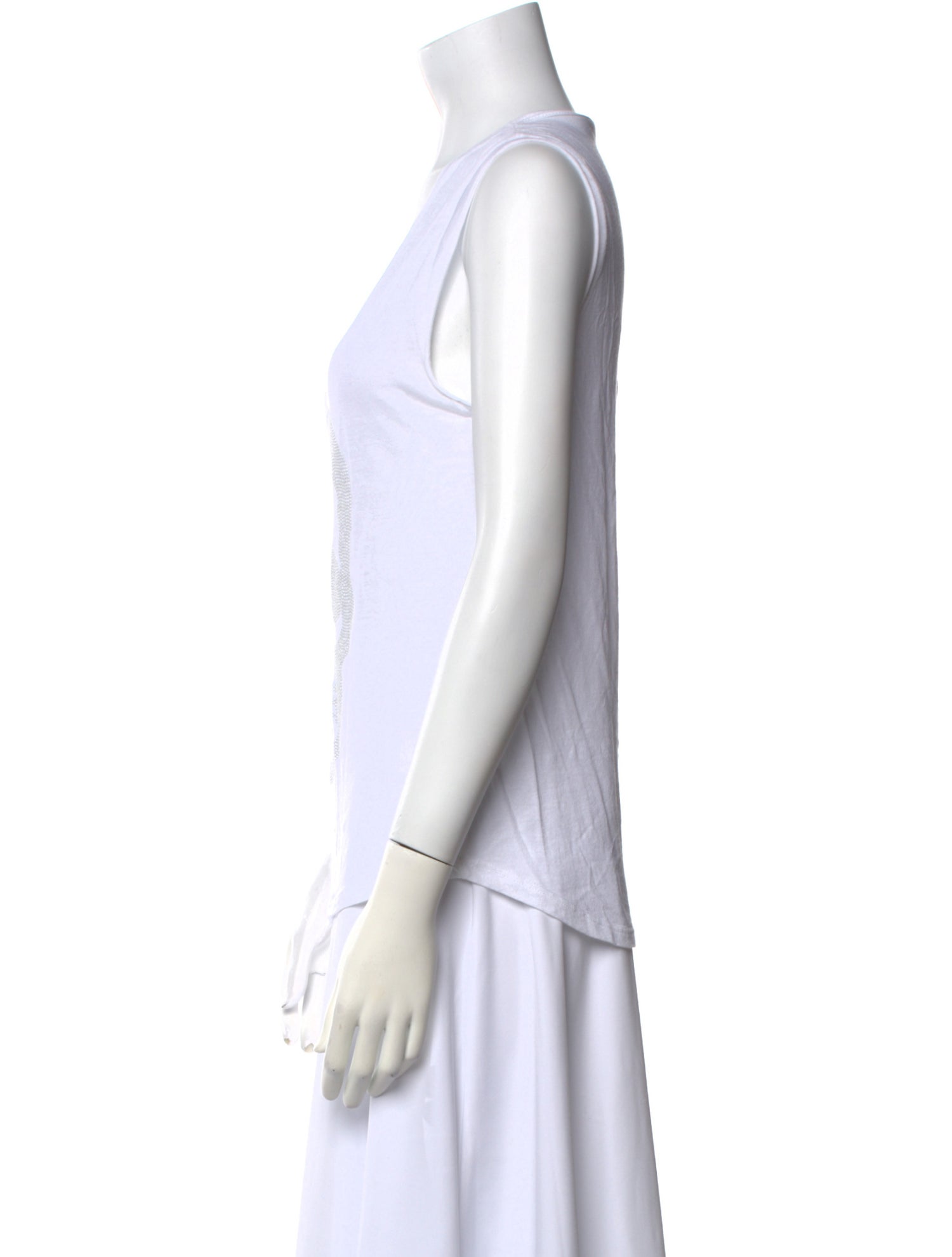 Zadig & Voltaire Graphic Print Scoop Neck Top