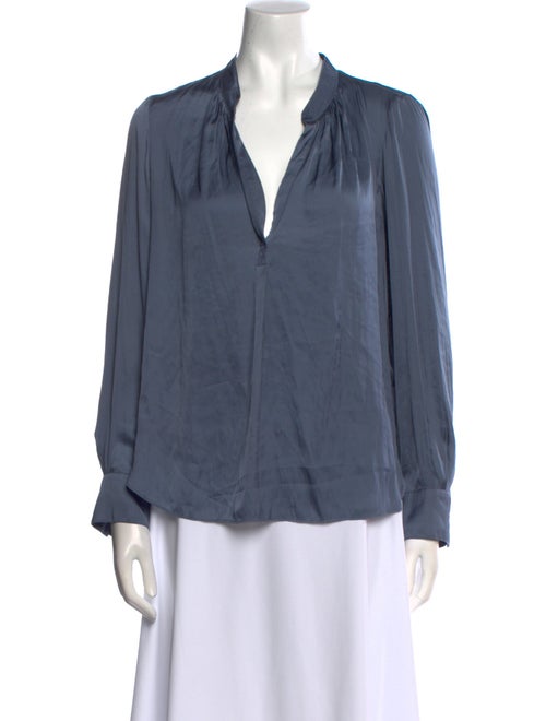 Zadig & Voltaire V-Neck Long Sleeve Blouse