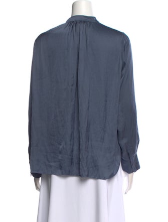 Zadig & Voltaire V-Neck Long Sleeve Blouse