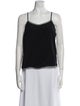 Zadig & Voltaire Square Neckline Sleeveless Top