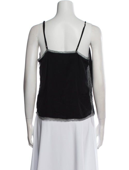 Zadig & Voltaire Square Neckline Sleeveless Top