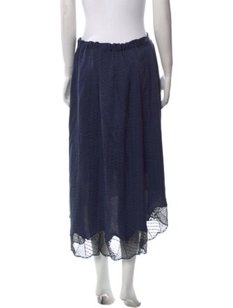 Zadig & Voltaire Lace Pattern Knee-Length Skirt