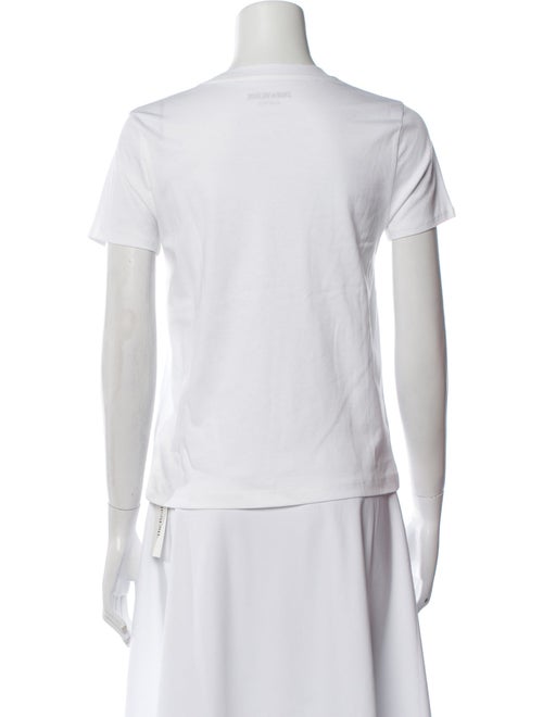 Zadig & Voltaire Graphic Print Crew Neck T-Shirt