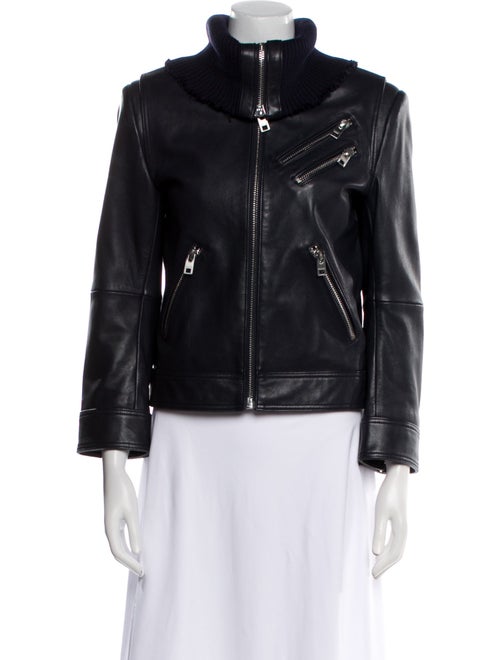 Zadig & Voltaire Leather Biker Jacket