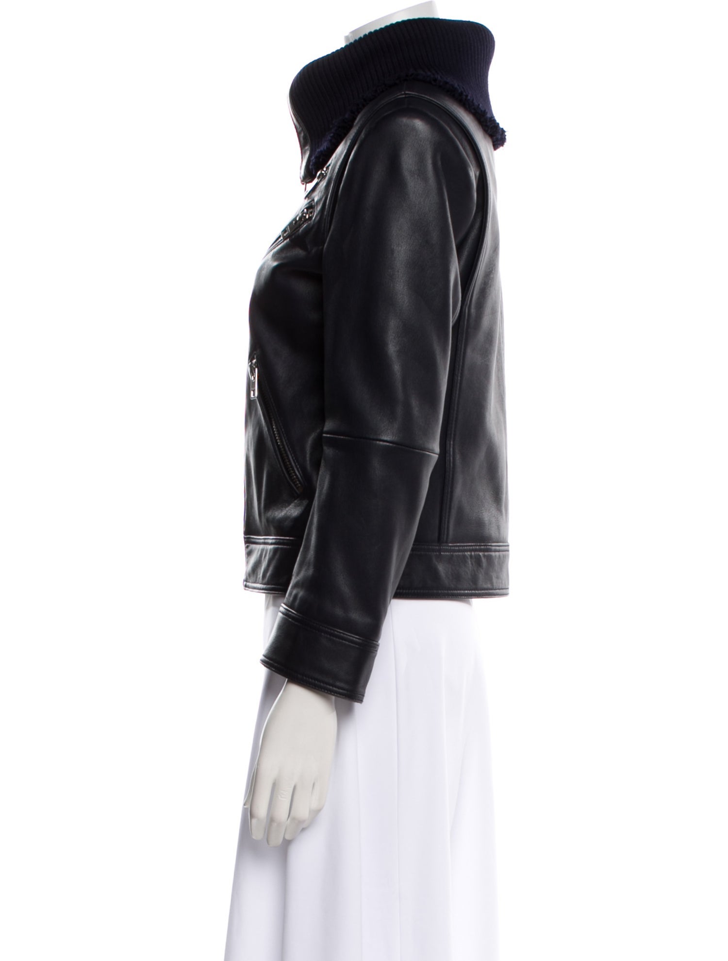 Zadig & Voltaire Leather Biker Jacket