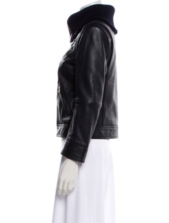 Zadig & Voltaire Leather Biker Jacket