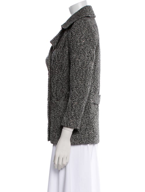Zadig & Voltaire Tweed Pattern Blazer