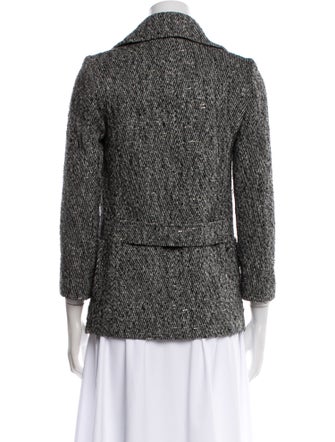 Zadig & Voltaire Tweed Pattern Blazer