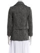 Zadig & Voltaire Tweed Pattern Blazer