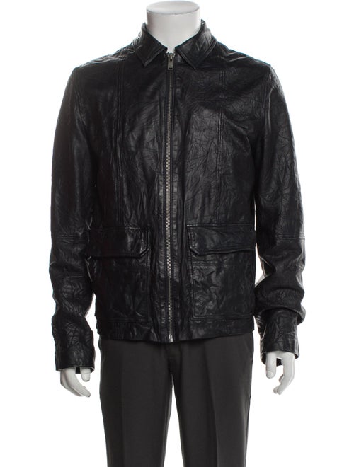 Zadig & Voltaire Lamb Leather Moto Jacket