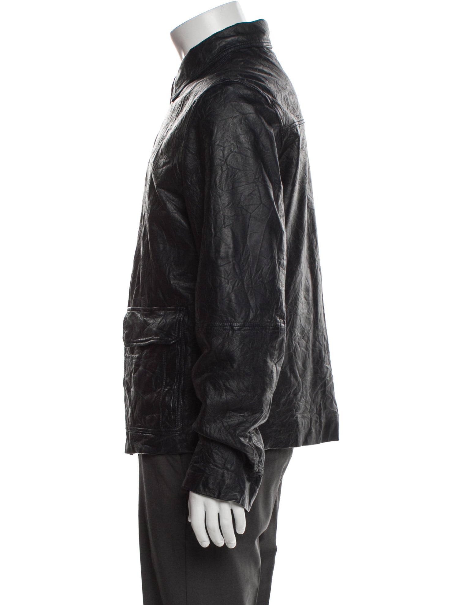 Zadig & Voltaire Lamb Leather Moto Jacket