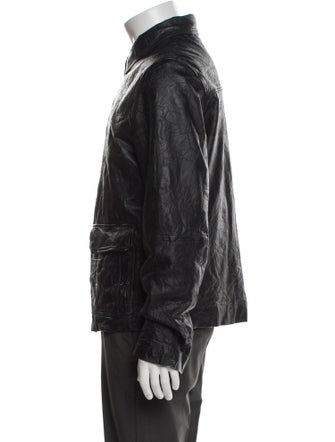 Zadig & Voltaire Lamb Leather Moto Jacket