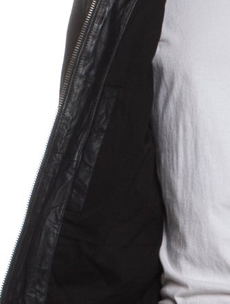 Zadig & Voltaire Lamb Leather Moto Jacket