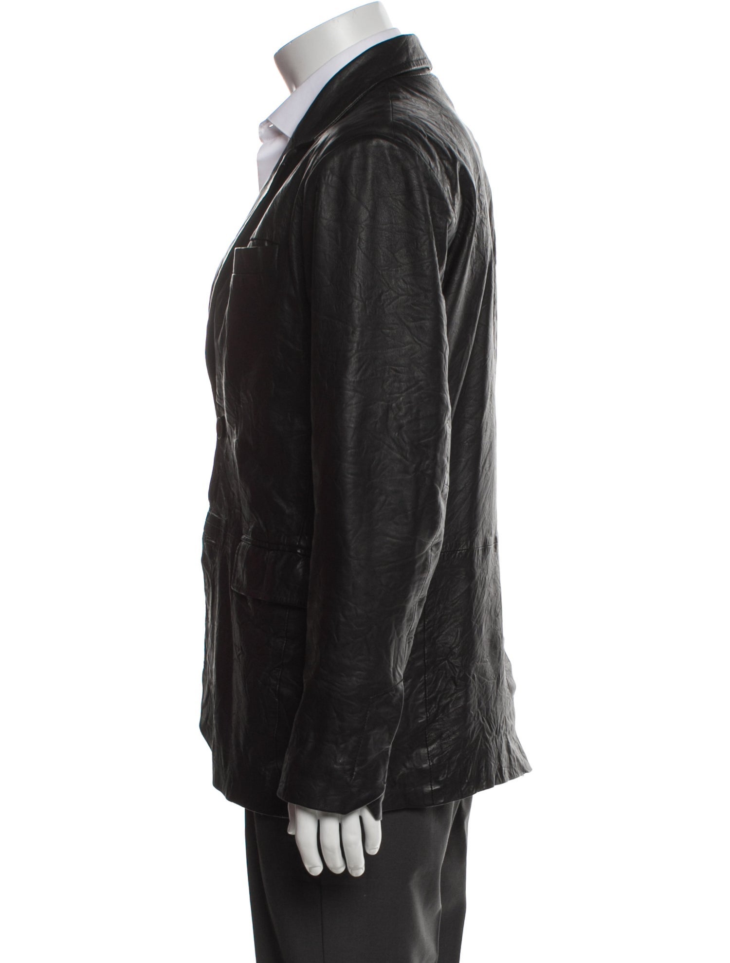 Zadig & Voltaire Lamb Leather Moto Jacket