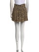 Zadig & Voltaire Animal Print Mini Skirt