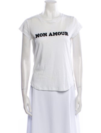 Zadig & Voltaire Graphic Print Crew Neck T-Shirt