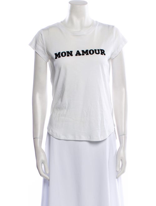 Zadig & Voltaire Graphic Print Crew Neck T-Shirt