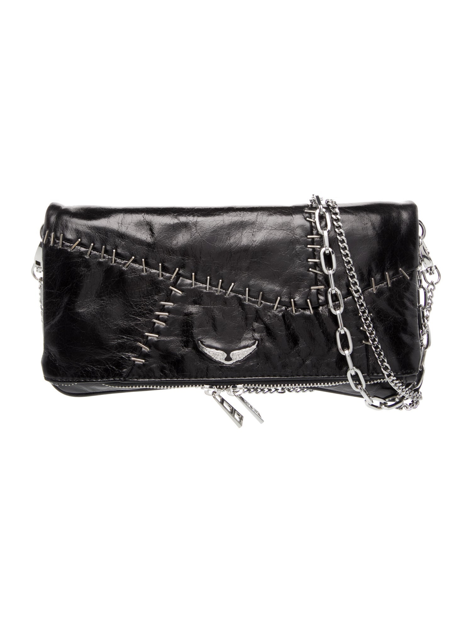 Zadig & Voltaire Leather Clutch