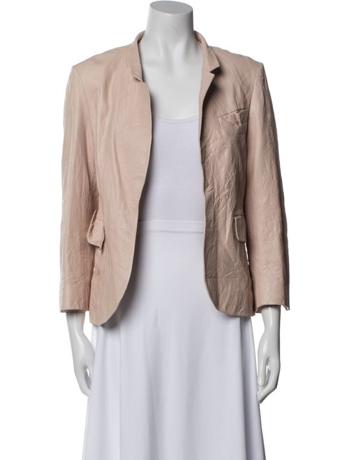 Zadig & Voltaire Lamb Leather Blazer