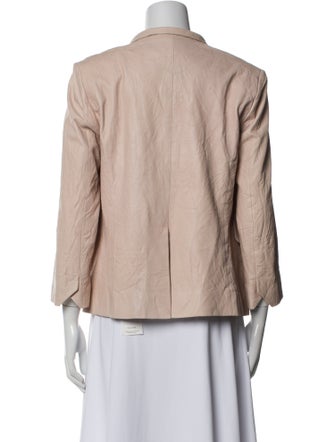 Zadig & Voltaire Lamb Leather Blazer