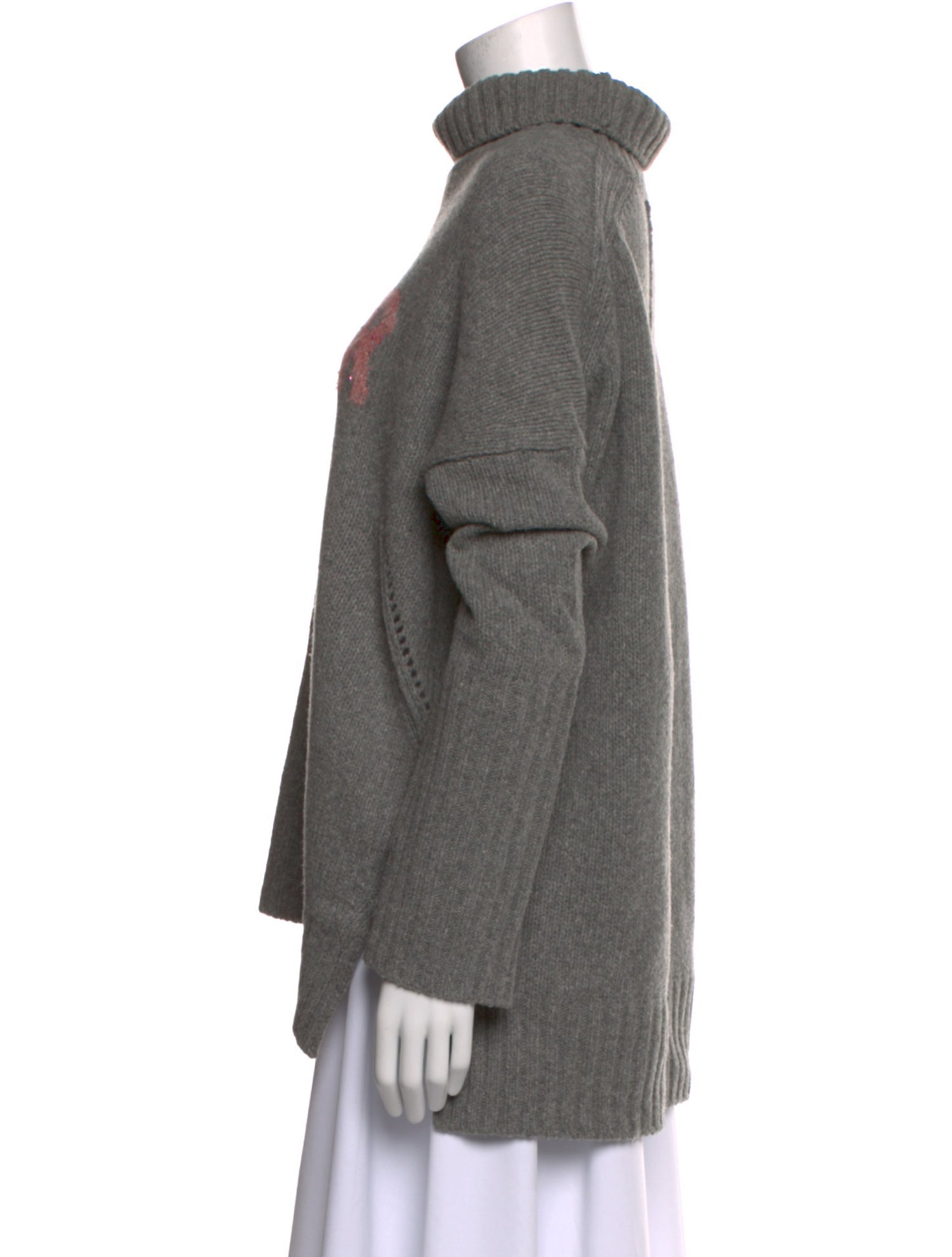 Zadig & Voltaire Merino Wool Graphic Print Sweater