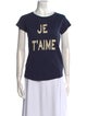 Zadig & Voltaire Graphic Print Crew Neck T-Shirt