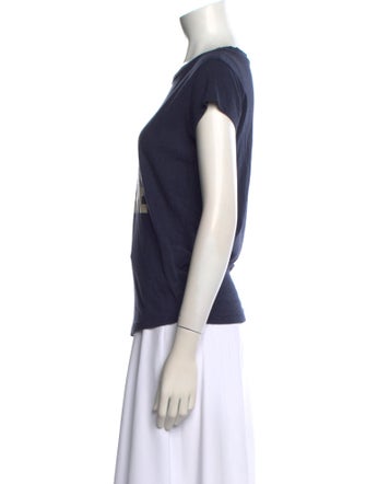 Zadig & Voltaire Graphic Print Crew Neck T-Shirt