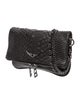 Zadig & Voltaire Embossed Leather Clutch