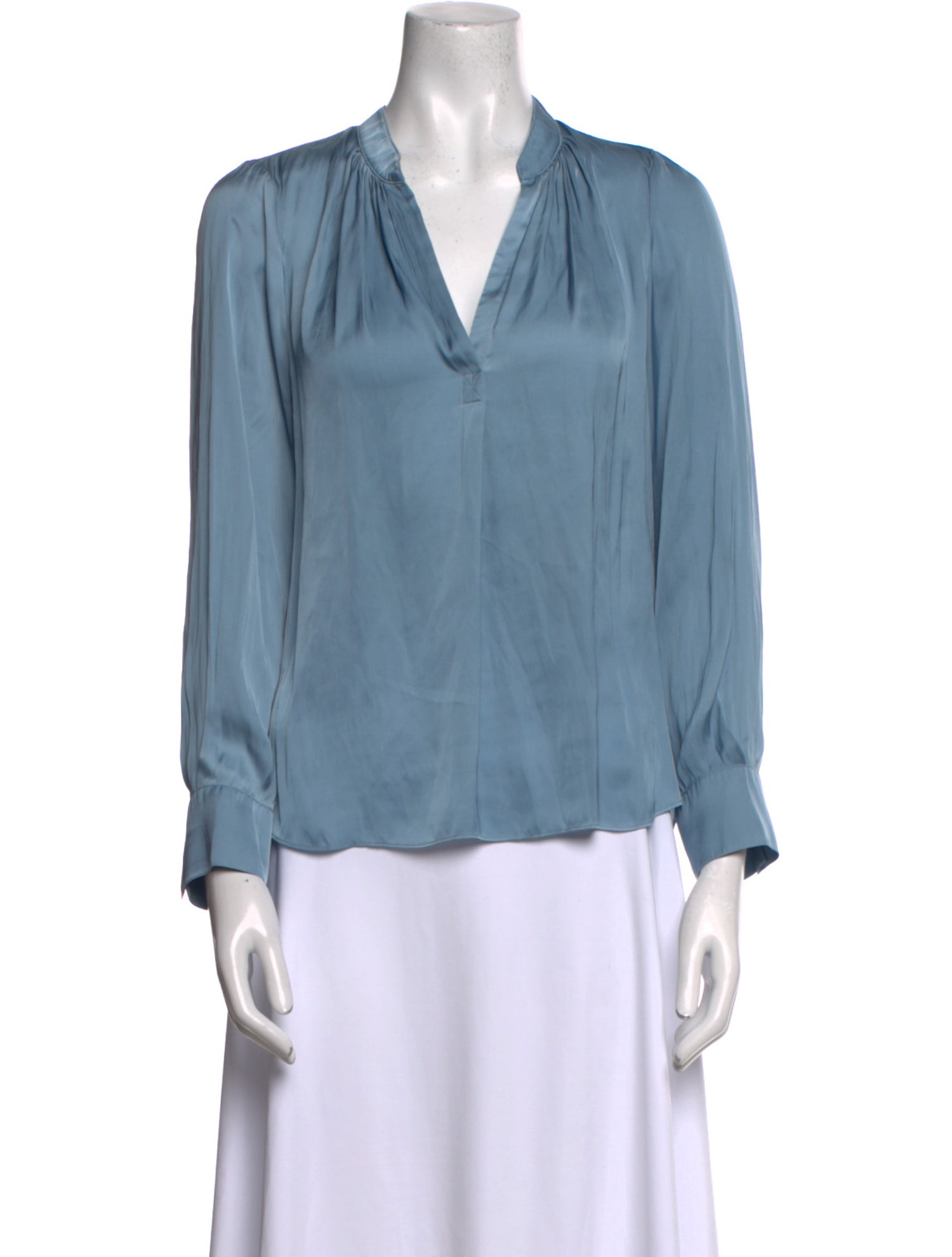 Zadig & Voltaire V-Neck Long Sleeve Blouse