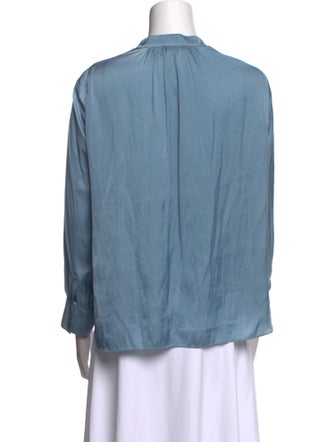 Zadig & Voltaire V-Neck Long Sleeve Blouse