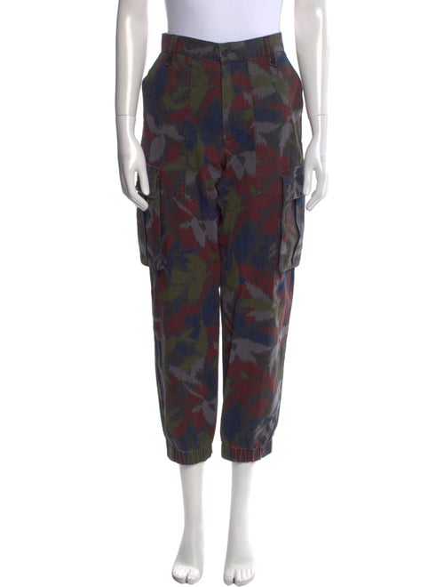 Zadig & Voltaire Printed Straight Leg Pants